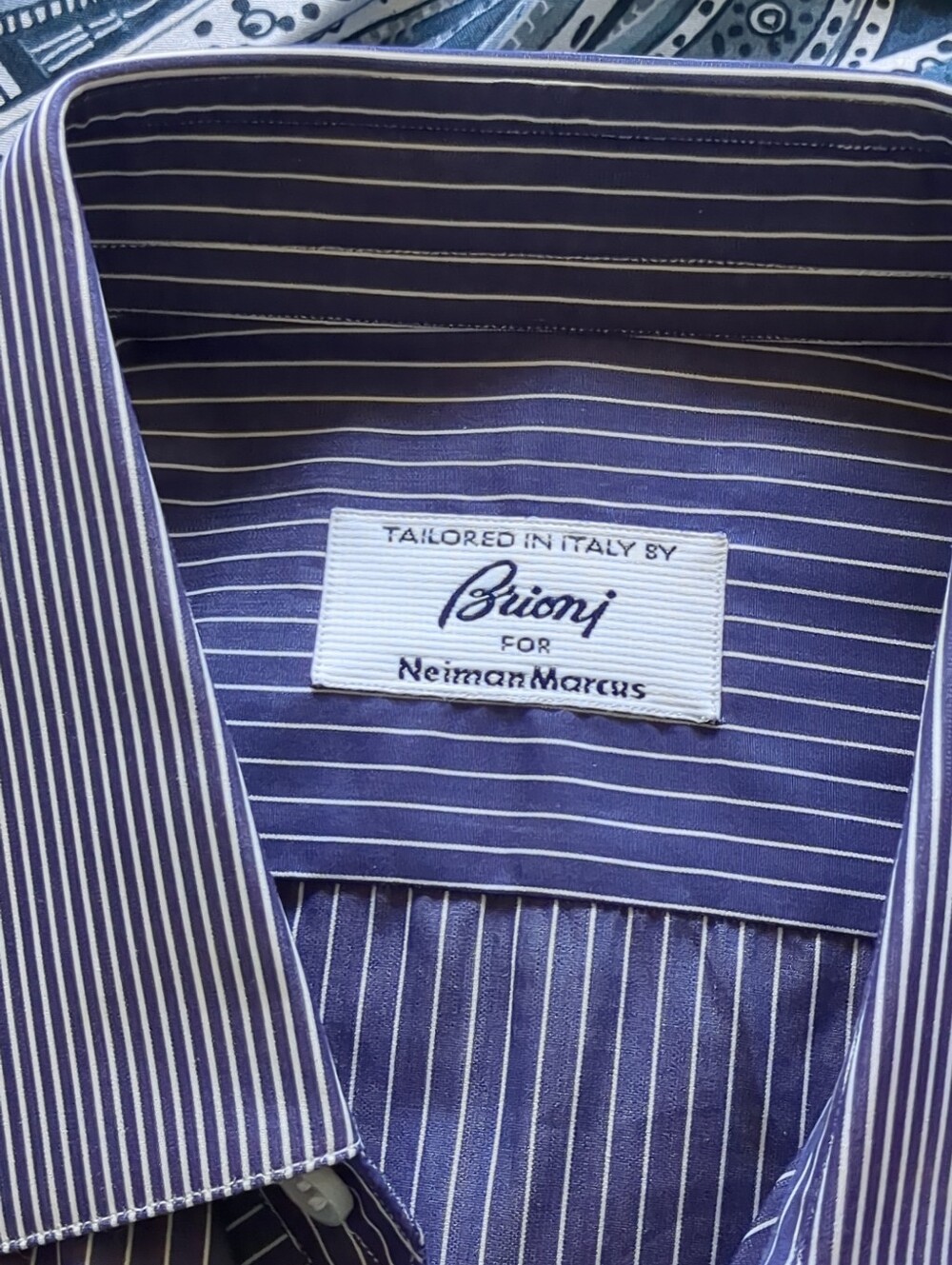 Brioni Dress Shirt Size Large, 15.5
